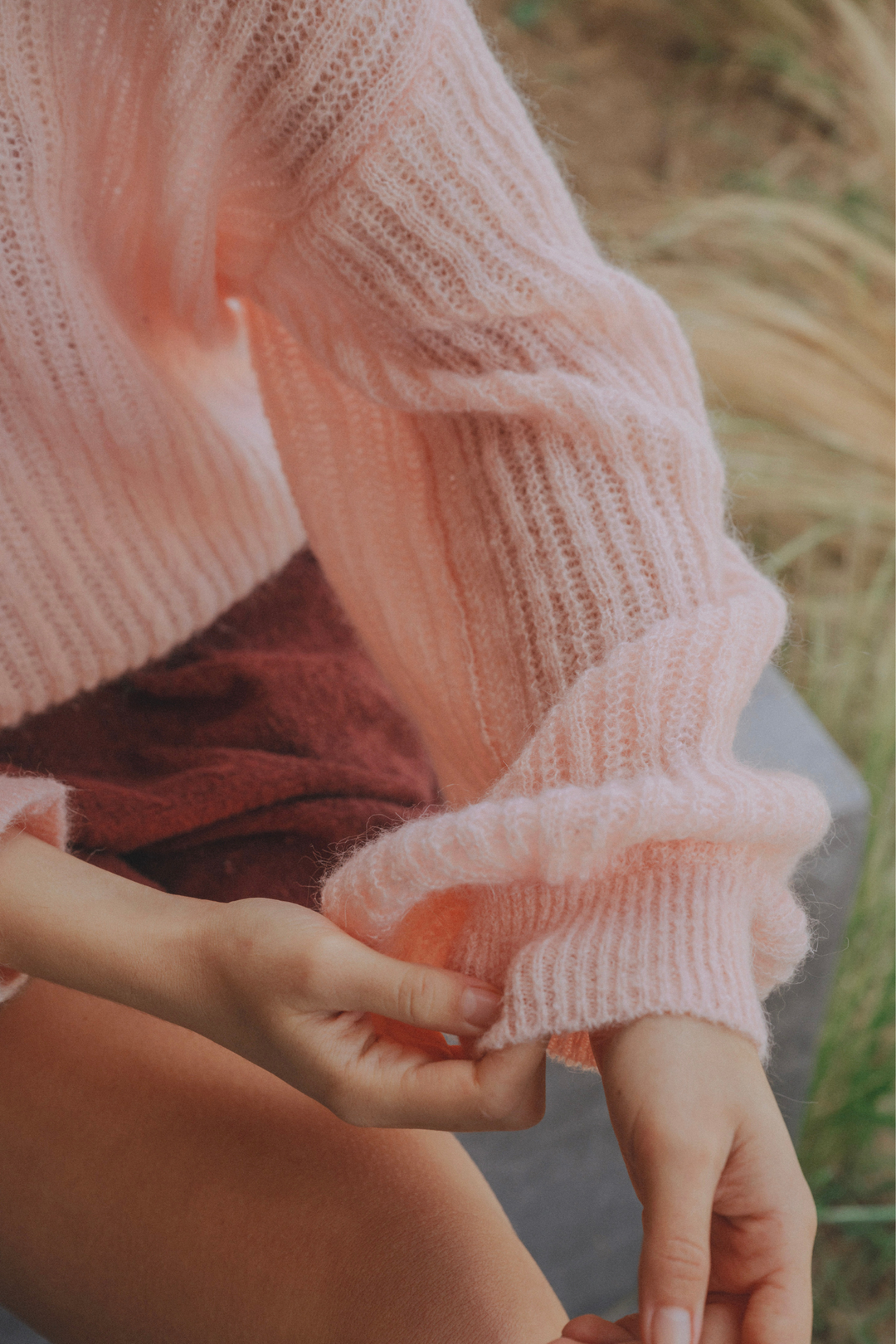 Delphine Cloud Pink Pullover
