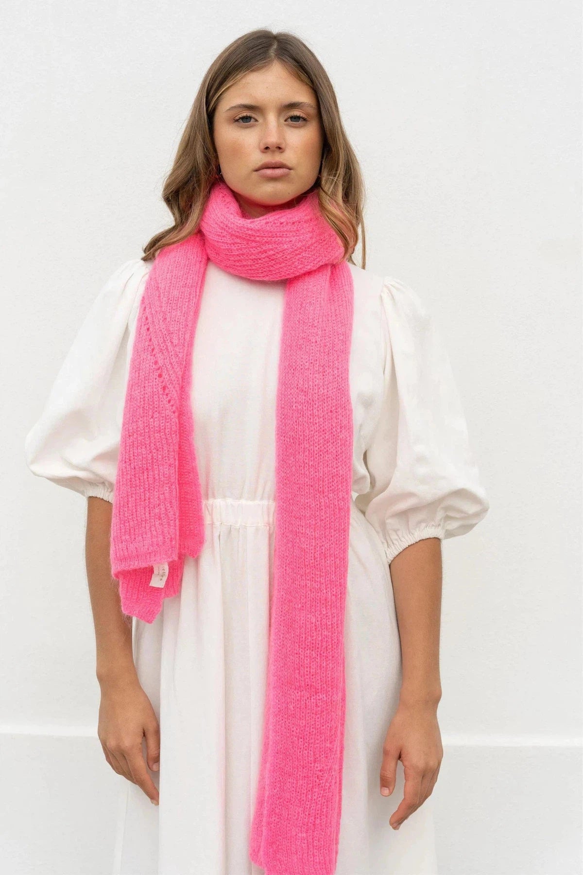 Jille Neon Pink Sjaal